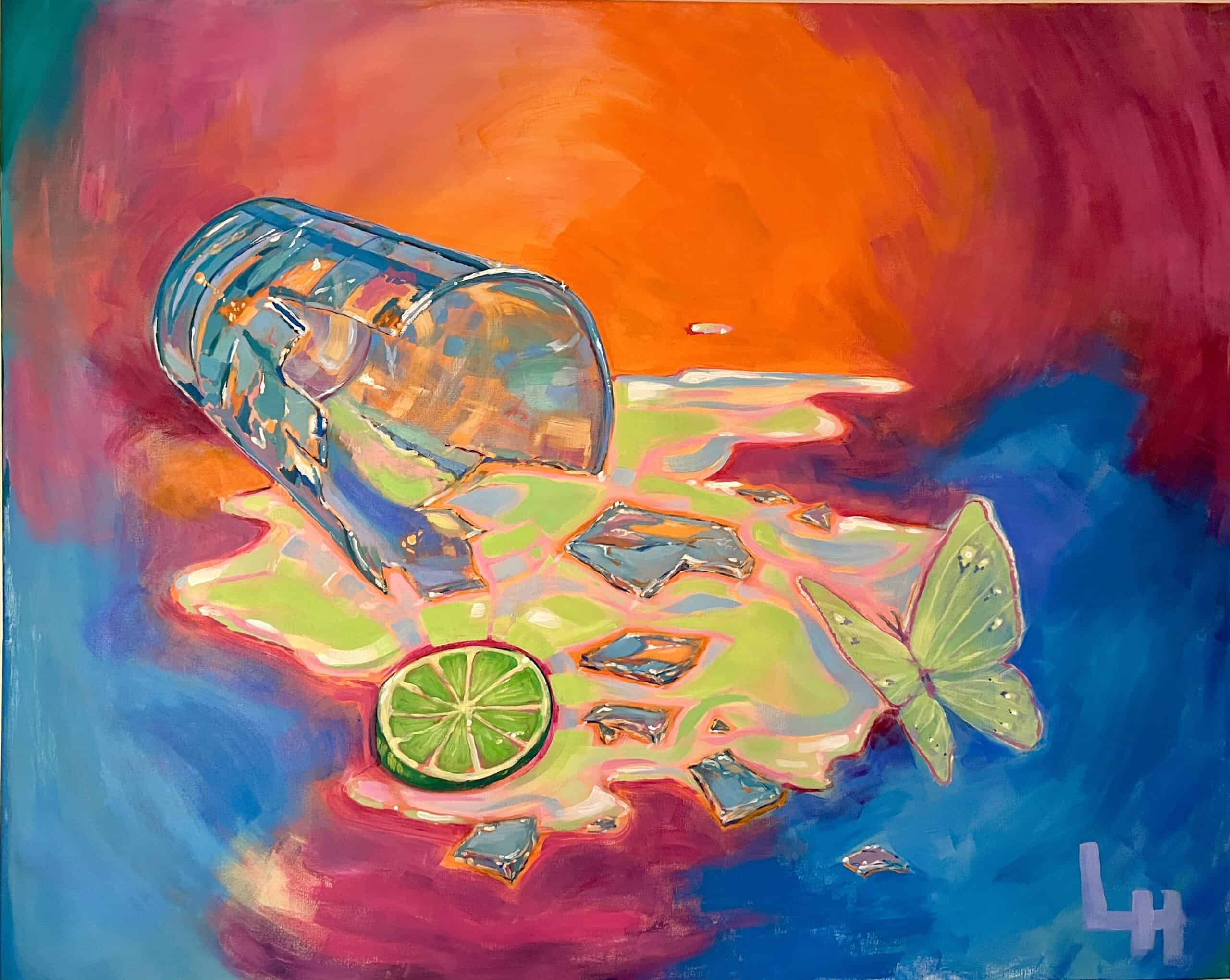 ” No use crying over a spilt margarita ”